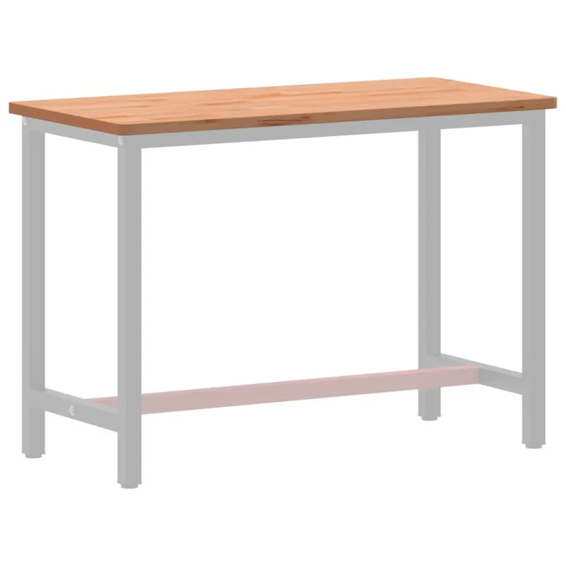 Rašomojo stalo stalviršis, 115x55x2,5cm, bukmedžio masyvas