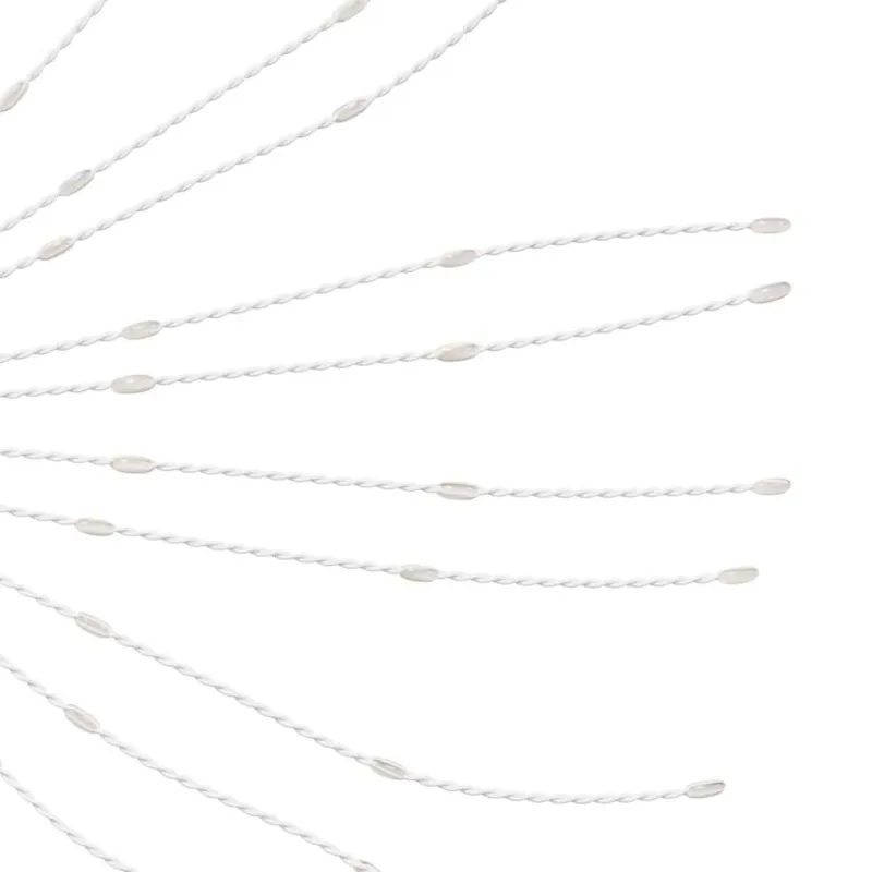 Kalėdinis šviestuvas fejerverkas, 140 mėlynų LED lempučių, 17cm