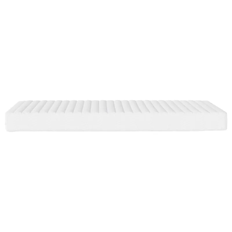 Poroloninis čiužinys, baltos spalvos, 140x190cm, H2/H3 kietumo