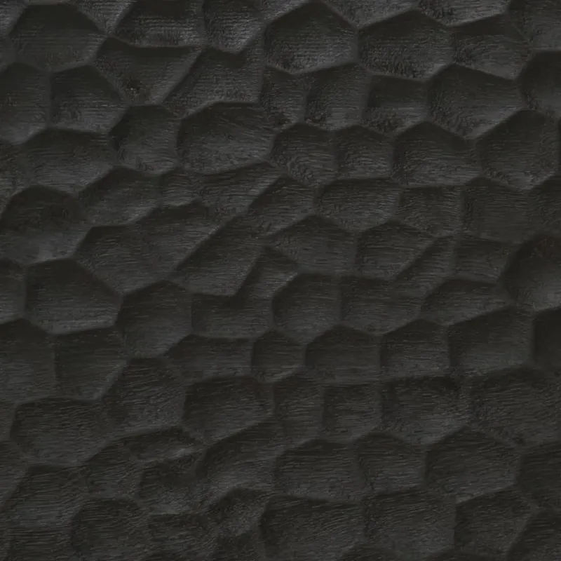 Kavos staliukas, juodas, 100x54x40cm, mango medienos masyvas
