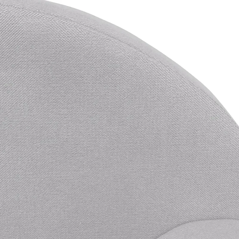 Vaikiška dvivietė sofa, šviesiai pilka, minkštas pliušas