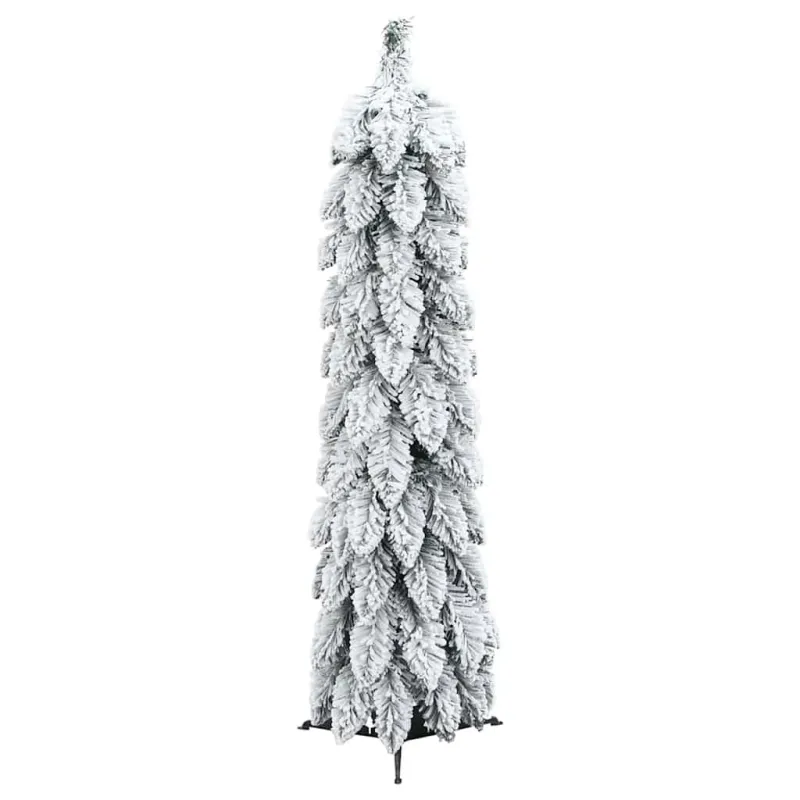 Dirbtinė apšviesta Kalėdų eglutė su 30 LED ir sniegu, 60cm