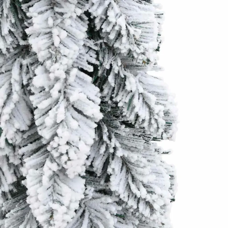 Dirbtinė apšviesta Kalėdų eglutė su 45 LED ir sniegu, 90cm