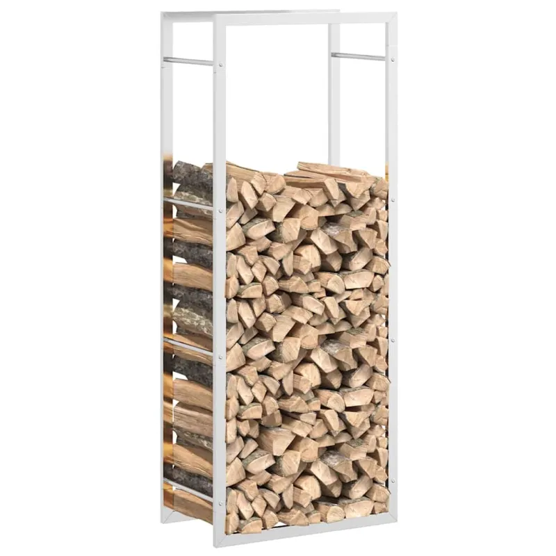 Stovas malkoms, 50x28x132 cm, nerūdijantis plienas