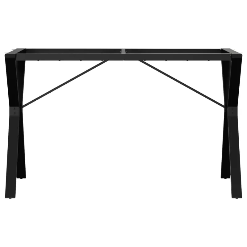 Valgomojo stalo kojos, 120x60x73cm, plieninis, Y formos rėmas