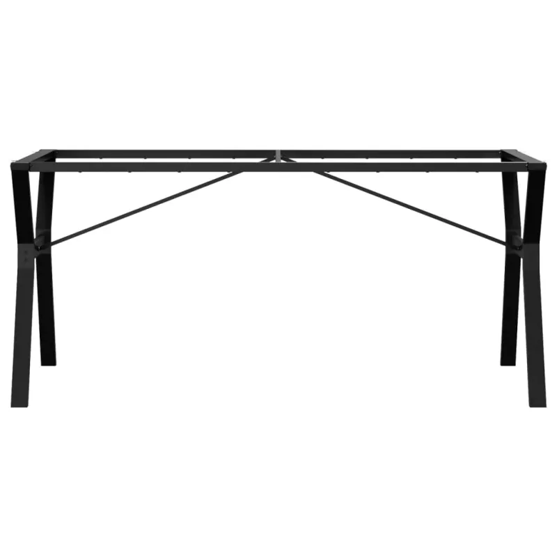 Valgomojo stalo kojos, 160x80x73cm, plieninis, Y formos rėmas