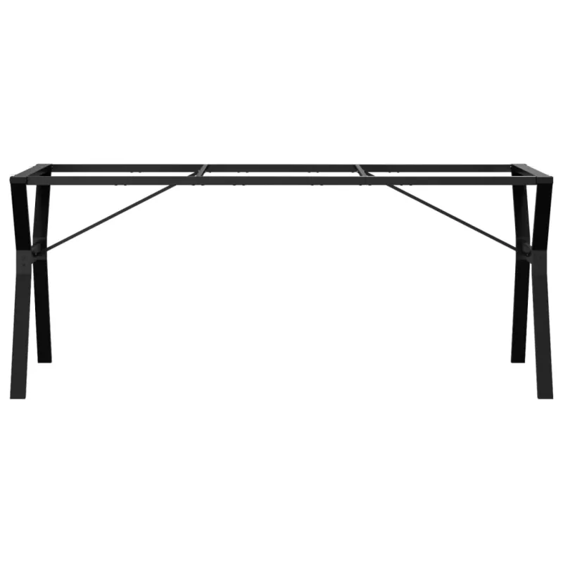 Valgomojo stalo kojos, 180x80x73cm, plieninis, Y formos rėmas