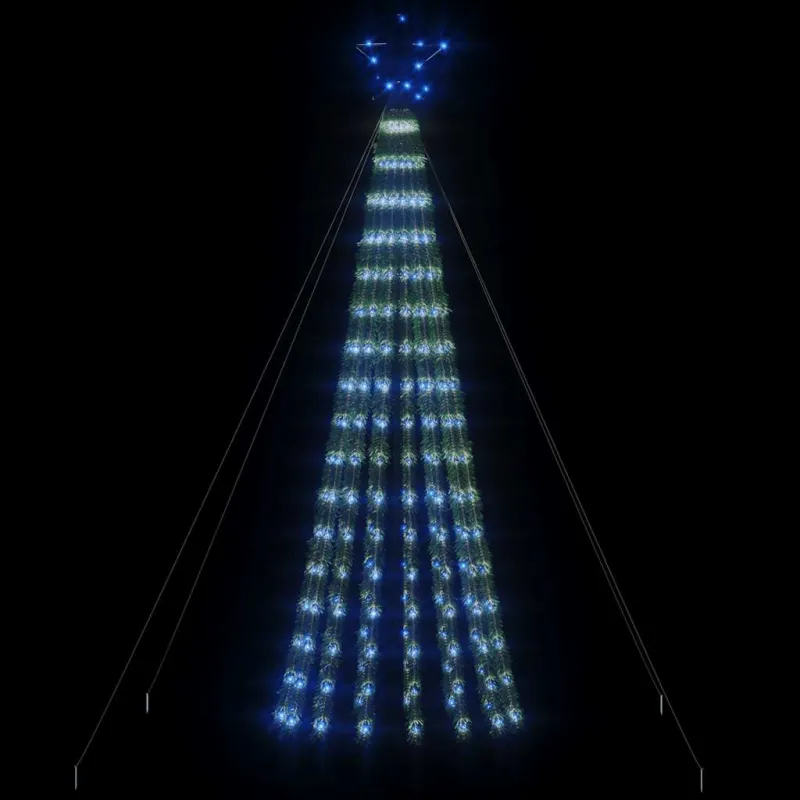 LED Kalėdų eglutė 275 LED Mėlyna 180 cm