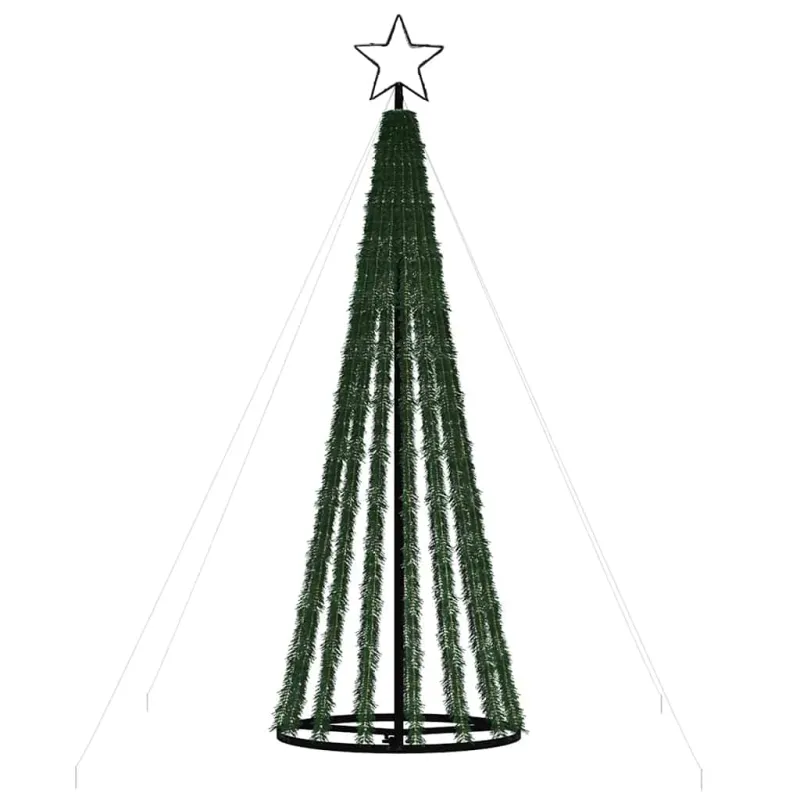 LED Kalėdų eglutė 275 LED Mėlyna 180 cm