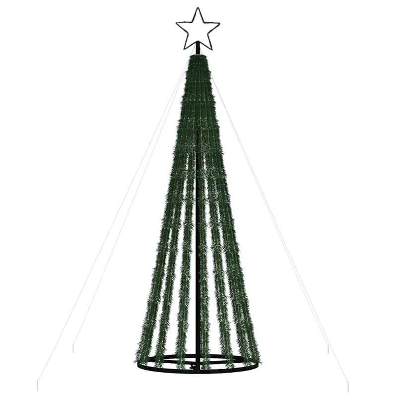 LED Kalėdų eglutė 275 LED Spalvingi 180 cm
