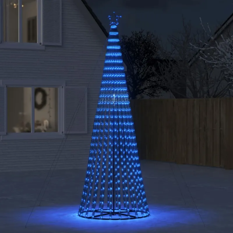 LED Kalėdų eglutė 688 LED Mėlyna 300 cm