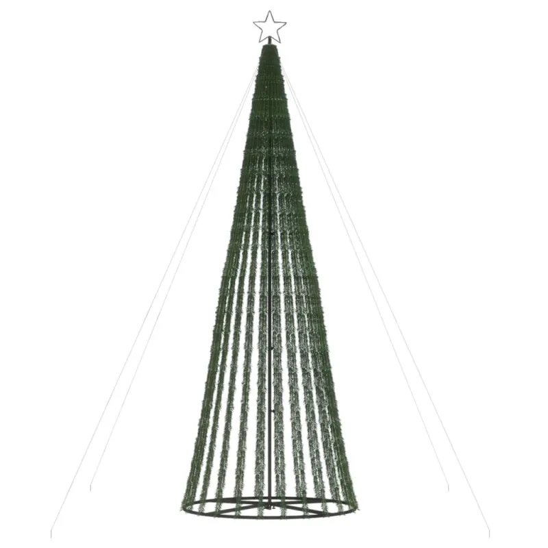 LED Kalėdų eglutė 688 LED Mėlyna 300 cm