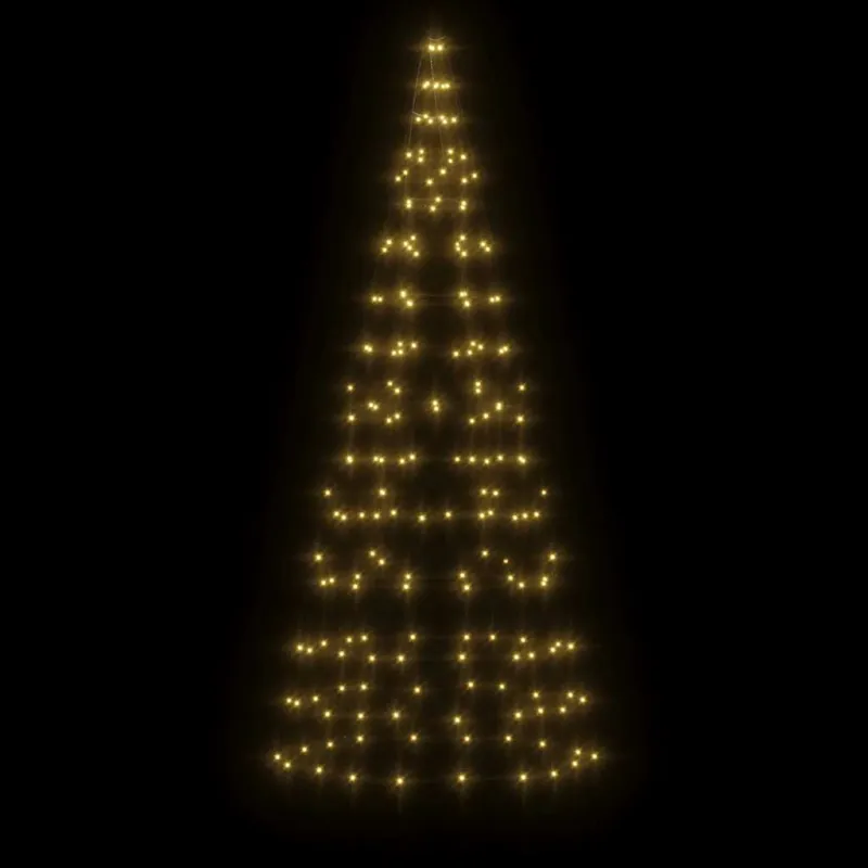 LED Kalėdų eglutė 200LED Šiltai balta 180cm
