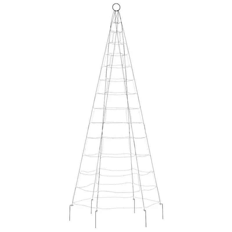 LED Kalėdų eglutė 200 LED Mėlyna 180 cm