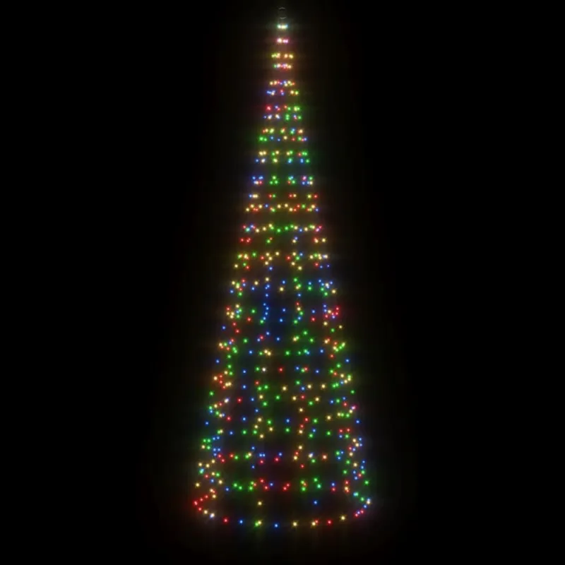 LED Kalėdų eglutė 550 LED Spalvingi 300 cm