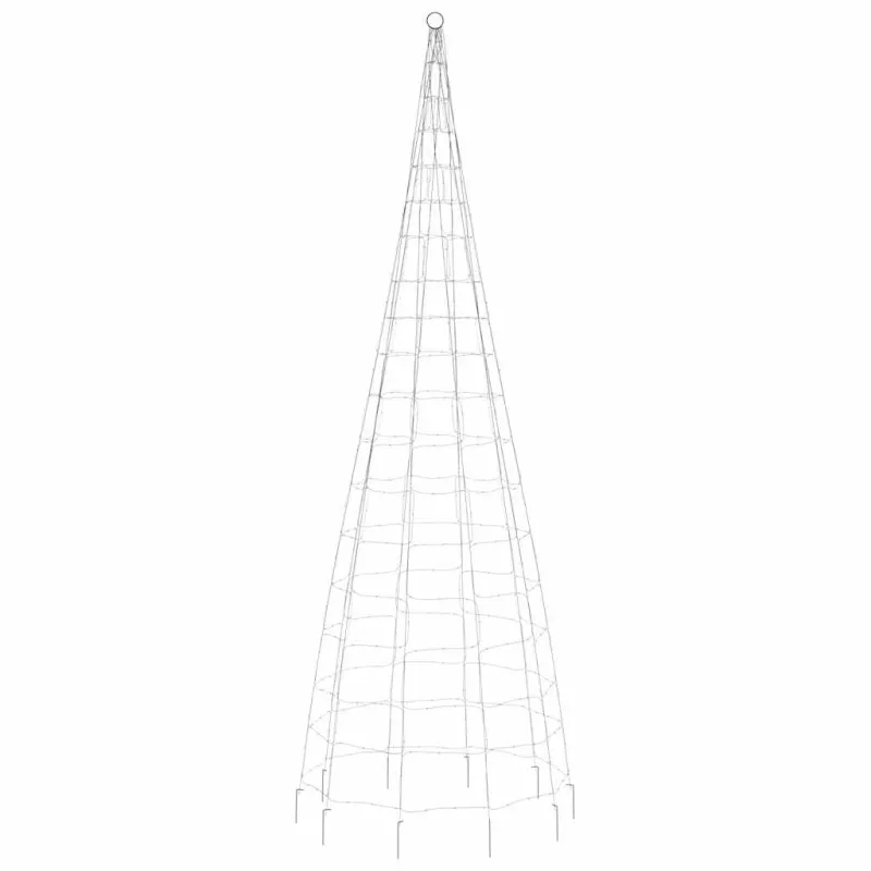 LED Kalėdų eglutė 550 LED Spalvingi 300 cm