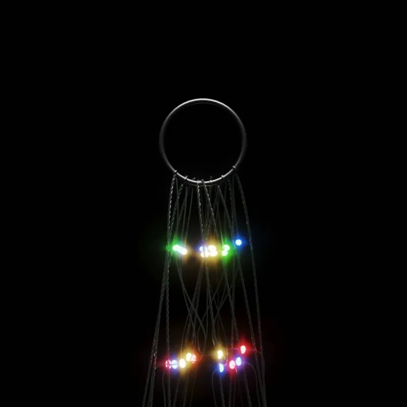 LED Kalėdų eglutė 550 LED Spalvingi 300 cm