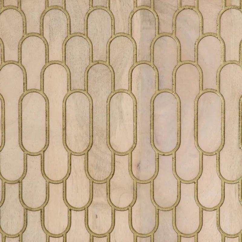 Komoda, 60x33x100cm, mango medienos masyvas