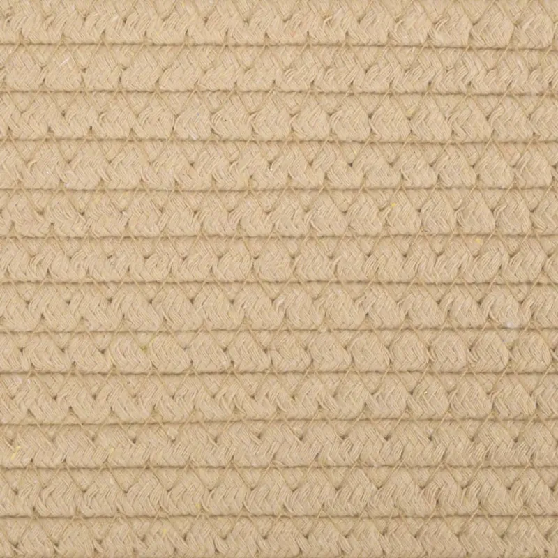 Krepšys daiktams, smėlio ir baltos spalvos, 40x25cm, medvilnė
