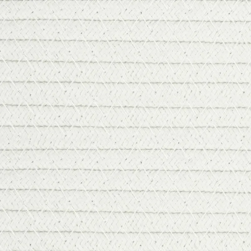 Krepšys daiktams, baltos spalvos, 38x36cm, medvilnė