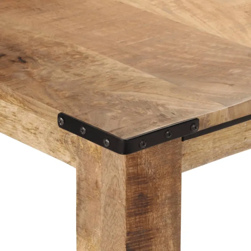 Valgomojo stalas, 180x90x75cm, mango medienos masyvas