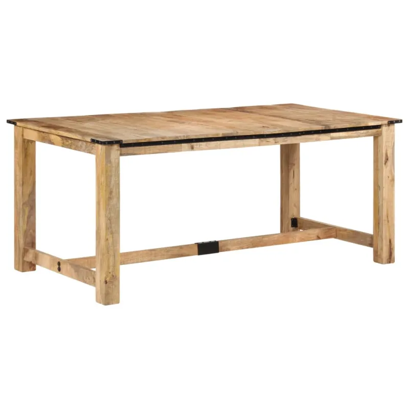 Valgomojo stalas, 180x90x75cm, mango medienos masyvas