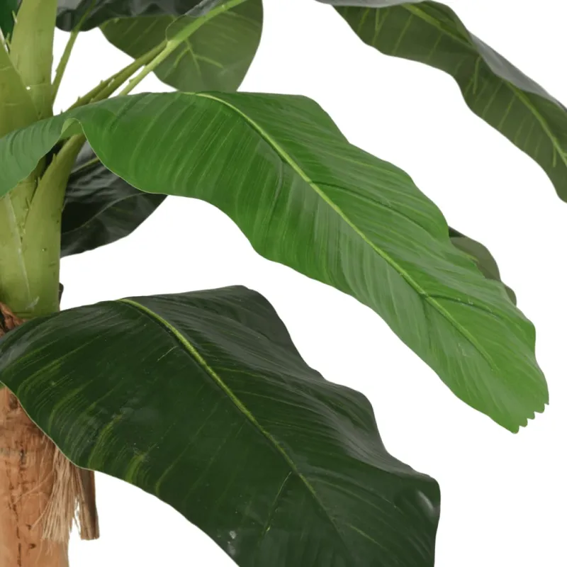 Dirbtinis bananmedis, žalios spalvos, 200cm, 22 lapai