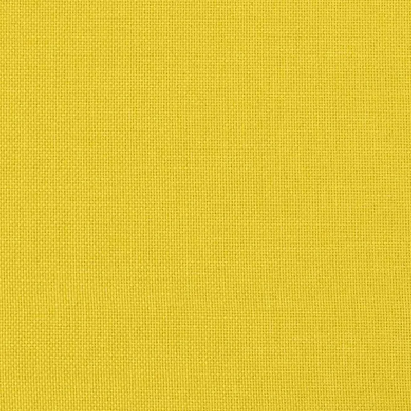 Dvivietė sofa, šviesiai geltonos spalvos, 140cm, audinys