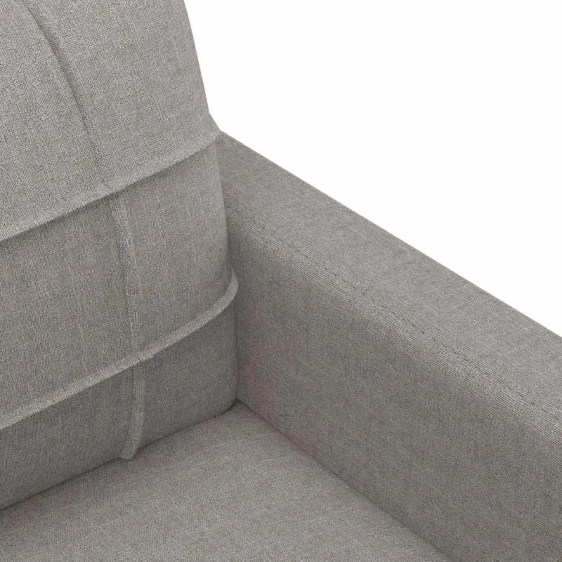 Trivietė sofa, taupe spalvos, 180cm, audinys