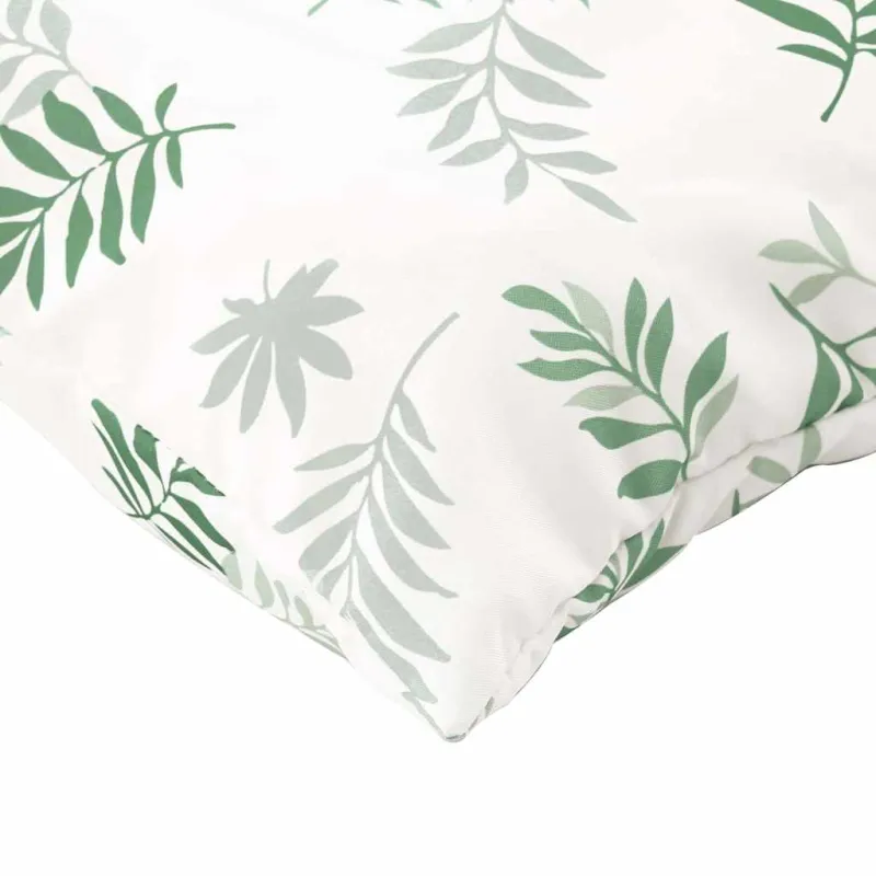 Išsklaidymo pagalvės Lapelis 4 pcs Lapų raštas 40 x 40 cm