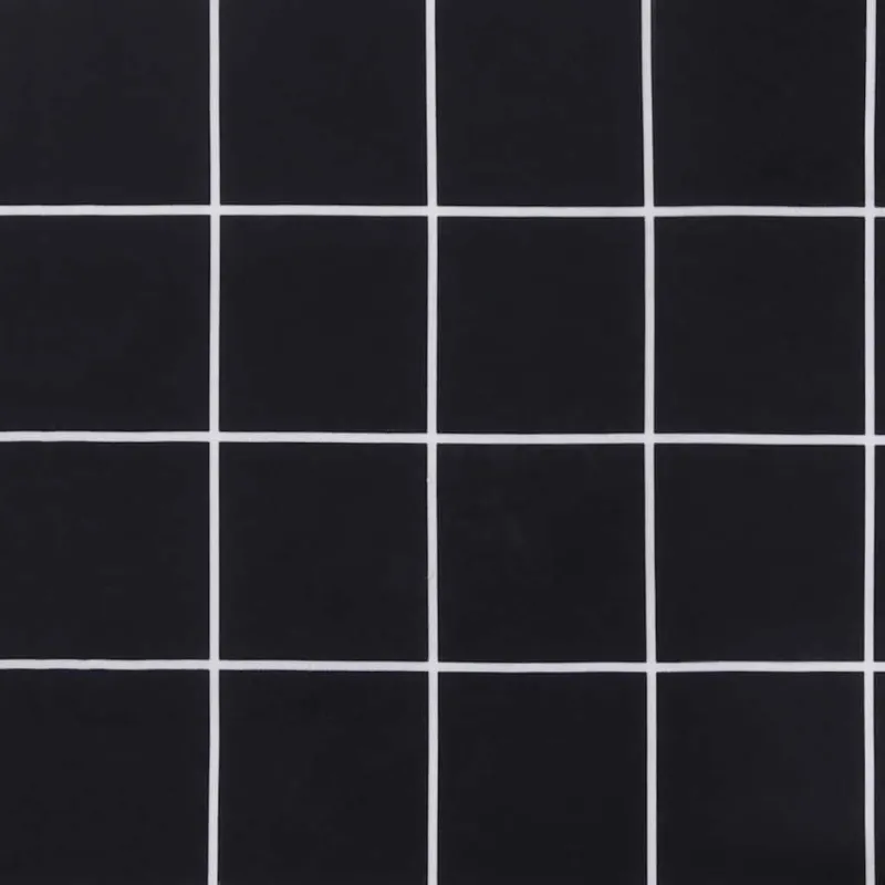 Sodo suoliuko pagalvėlė, 150x50x4cm, audinys, juodi langeliai