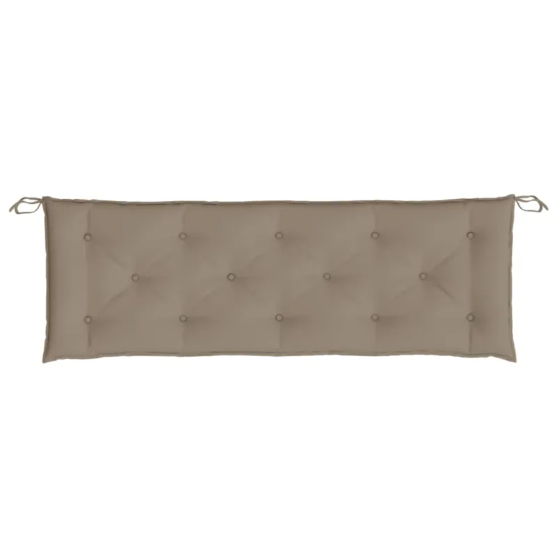 Sodo suoliuko pagalvėlė, taupe spalvos, 150x50x7cm, audinys