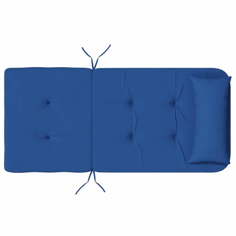 Kėdžių pagalvės 2 pcs Mėlyna 58 x 77 x 4,5 cm Oksfordo audinys