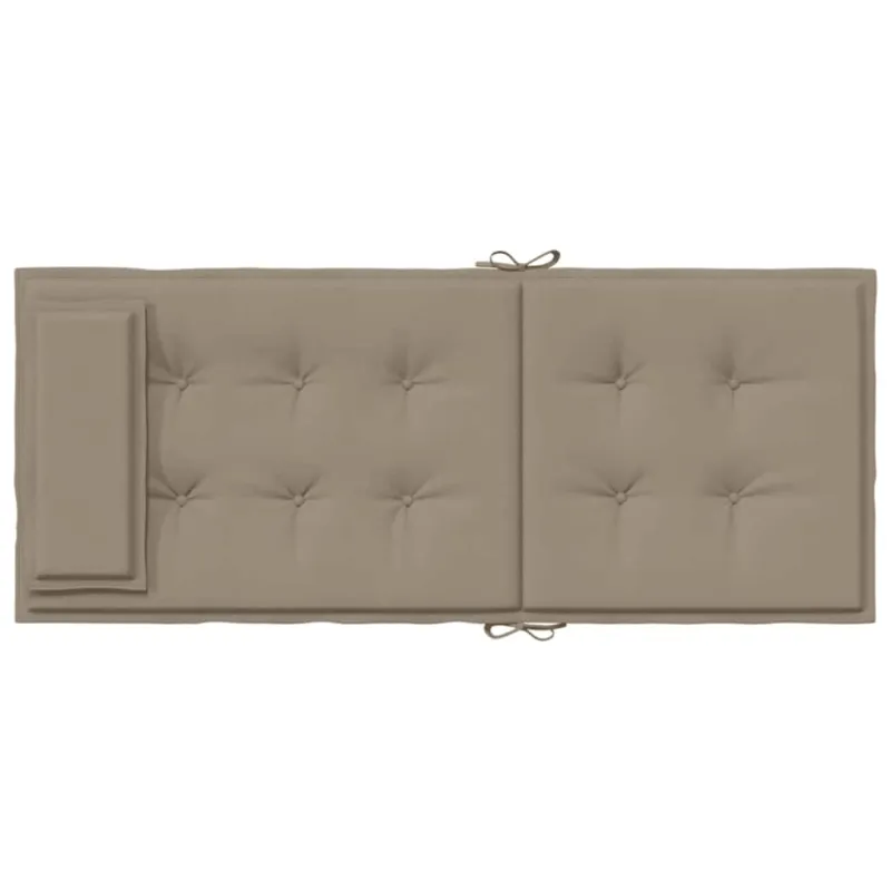 Kėdės pagalvėlės, 2vnt., taupe spalvos, oksfordo audinys