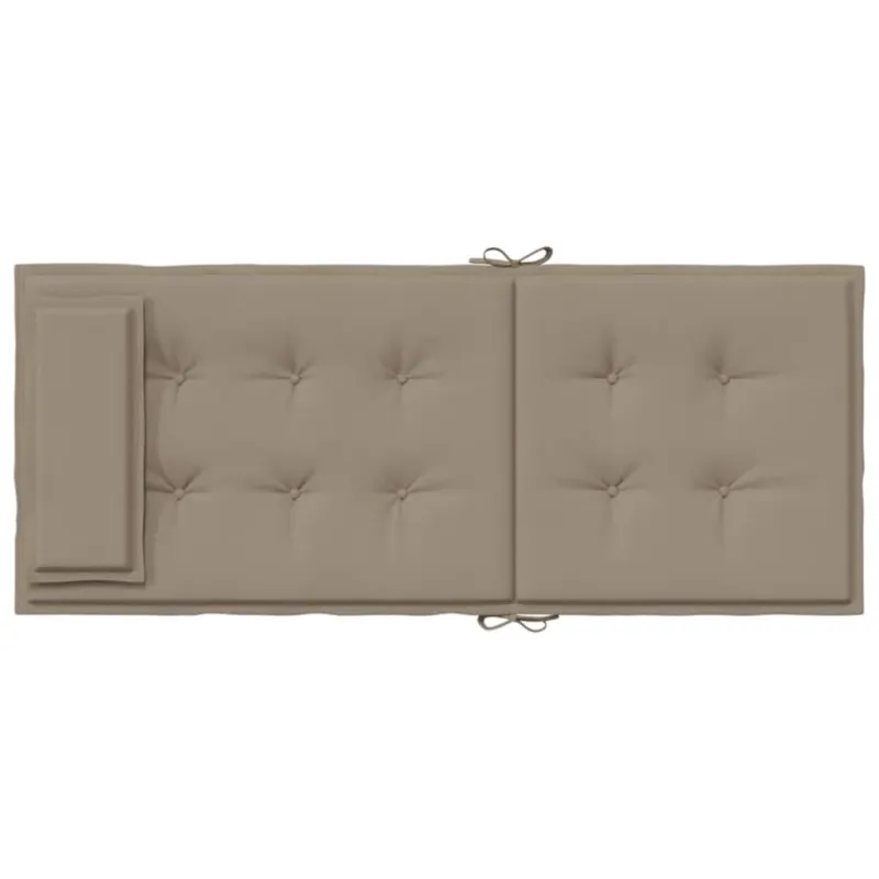 Kėdės pagalvėlės, 4vnt., taupe spalvos, oksfordo audinys