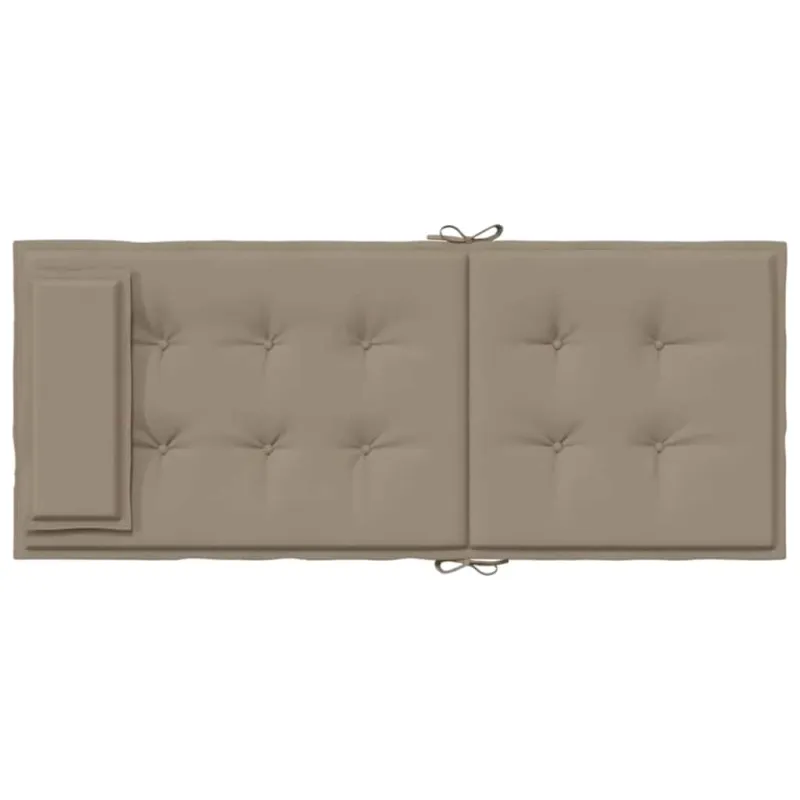 Kėdės pagalvėlės, 6vnt., taupe spalvos, oksfordo audinys