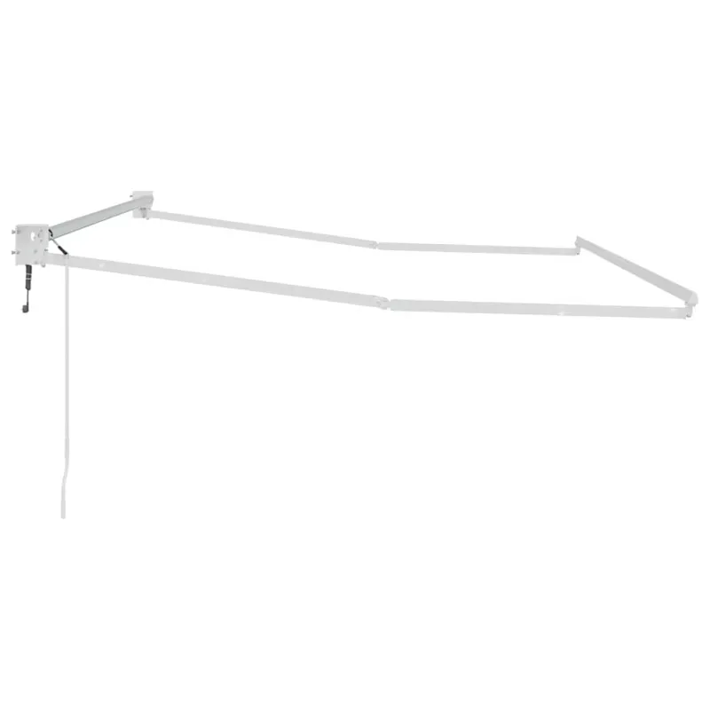 Traukiamas markizės rėmas Baltas 300 x 250 cm Aliuminis