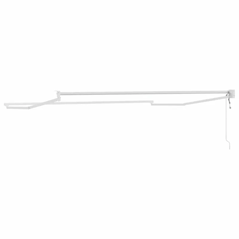 Traukiamas markizės rėmas Baltas 300 x 250 cm Aliuminis