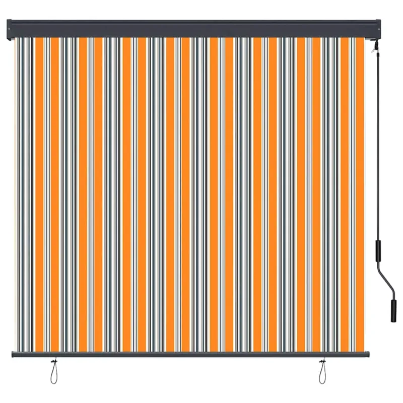 Roletas Geltona ir mėlyna 180 x 250 cm Audinys ir aliuminis
