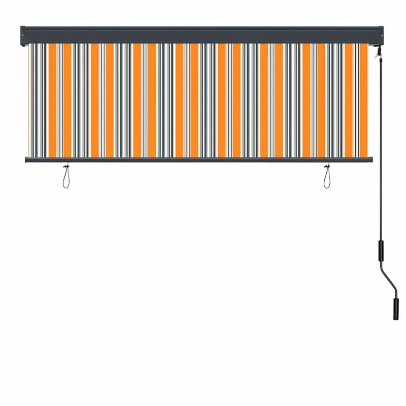 Roletas Geltona ir mėlyna 180 x 250 cm Audinys ir aliuminis