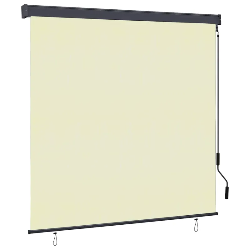 Roletas Kreminė 180 x 250 cm Audinys ir aliuminis