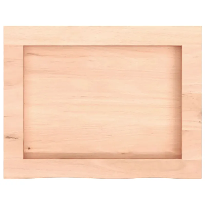 Sieninė lentyna, 40x30x(2–6)cm, neapdorotas ąžuolo masyvas
