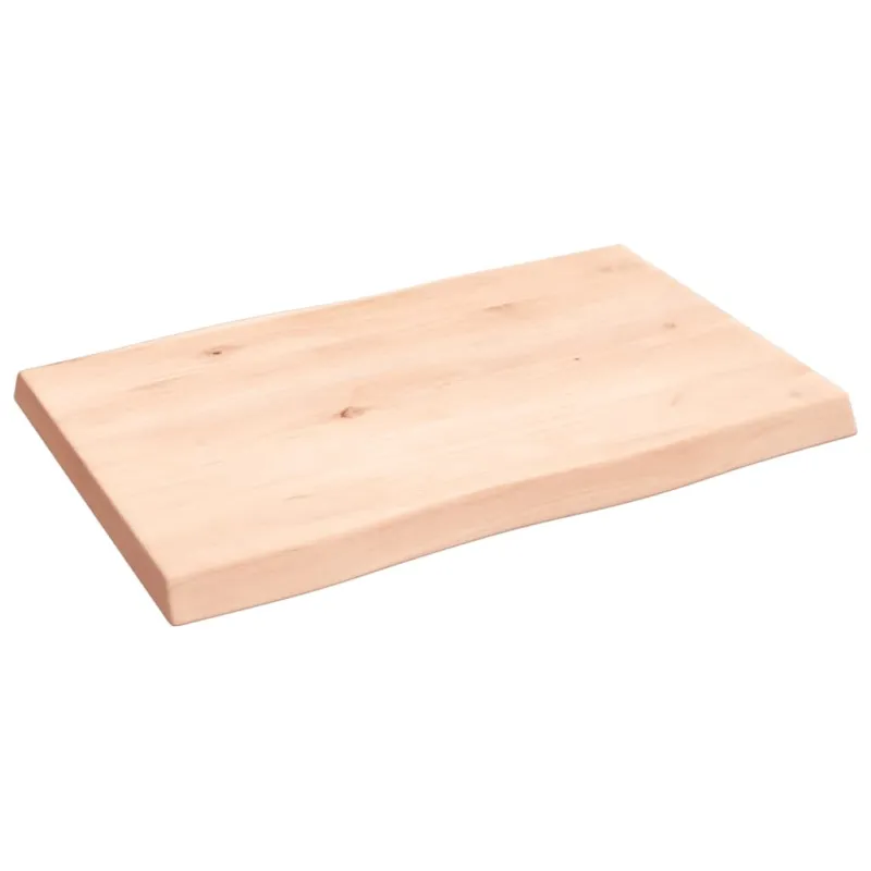 Stalviršis, 60x40x(2-4) cm, medienos masyvas, su gyvu kraštu
