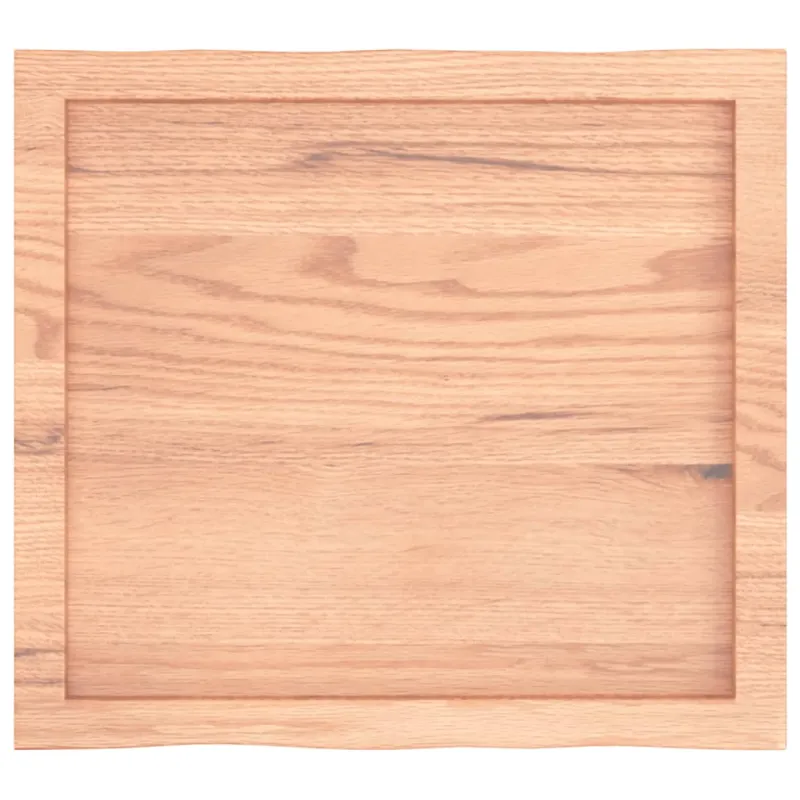 Stalviršis, šviesiai rudas, 60x50x(2-4) cm, medienos masyvas