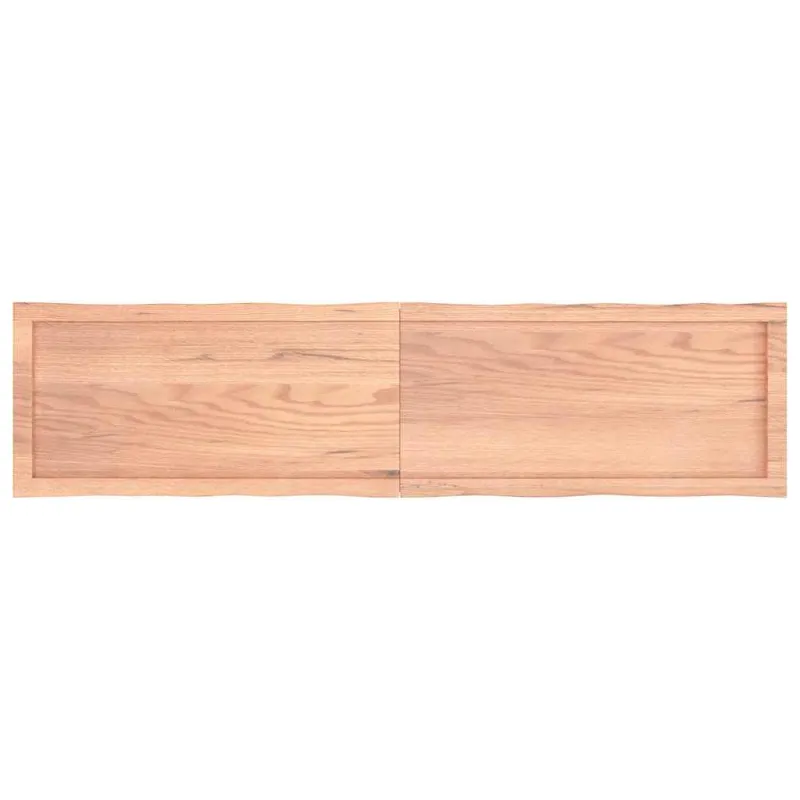Stalviršis, šviesiai rudas, 160x40x(2-4) cm, medienos masyvas