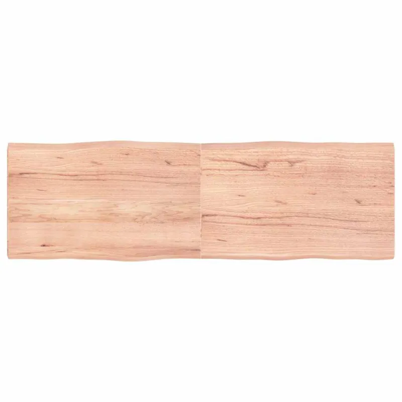 Stalviršis, šviesiai rudas, 160x50x(2-4) cm, medienos masyvas