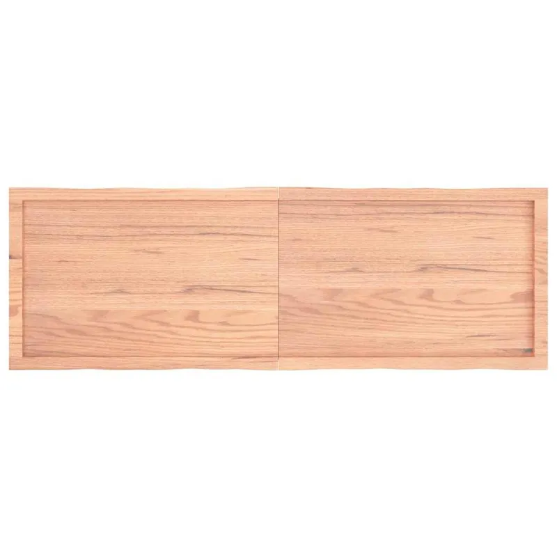 Stalviršis, šviesiai rudas, 160x50x(2-4) cm, medienos masyvas