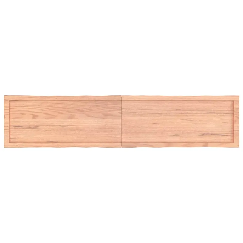Stalviršis, šviesiai rudas, 180x40x(2-4) cm, medienos masyvas