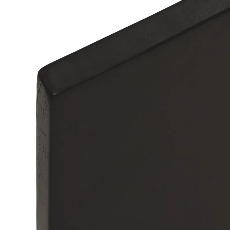 Stalviršis, tamsiai ruda, 100x40x2 cm, ąžuolo masyvas
