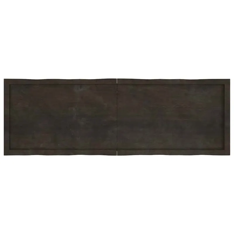 Stalviršis, tamsiai ruda, 160x50x(2-4) cm, medienos masyvas
